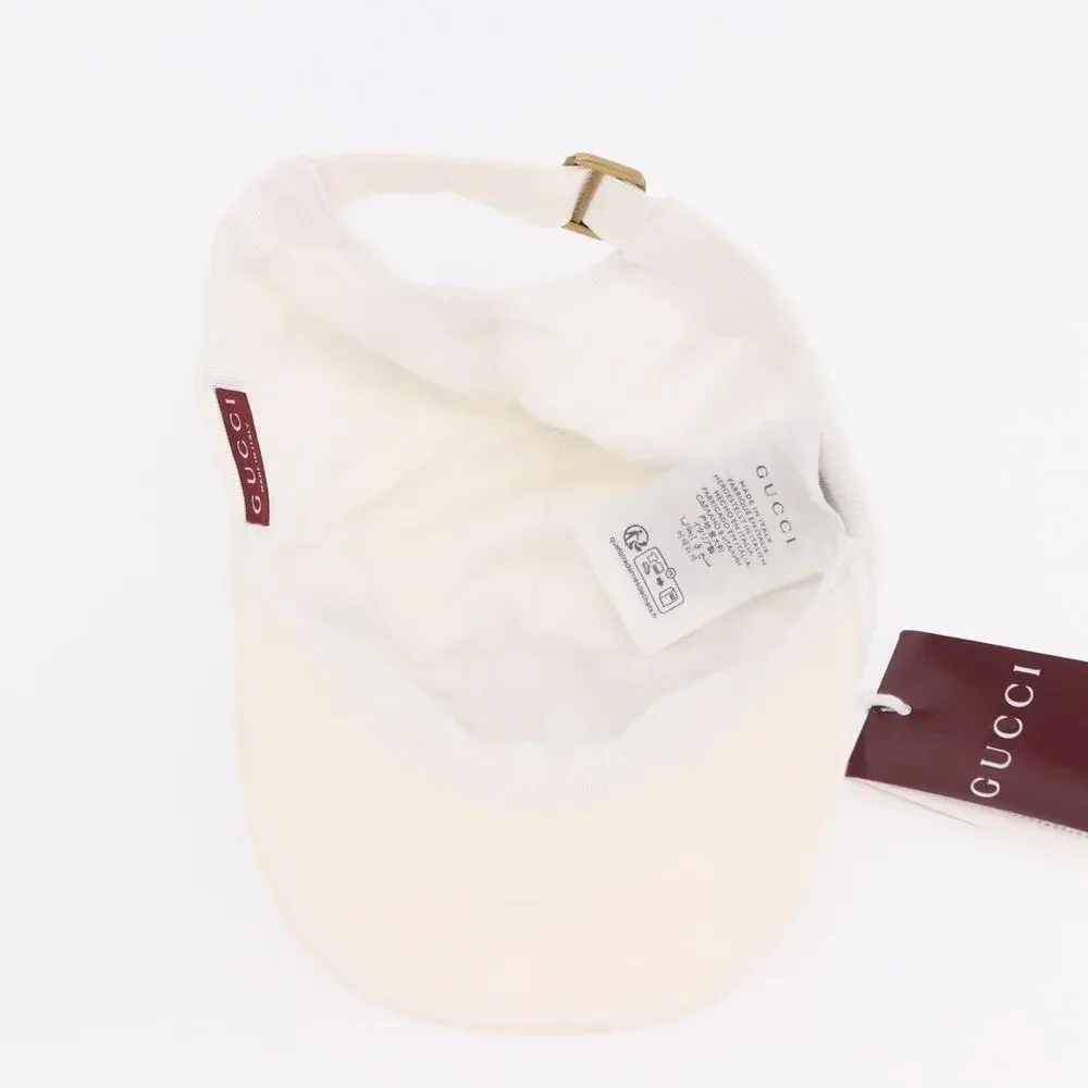 Gucci Cotton Cap S White